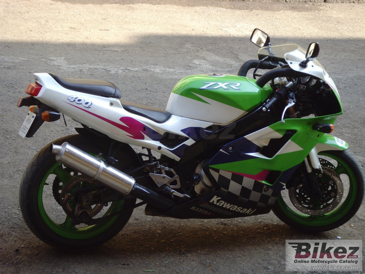 Big al Pic of ZXR 400. zxr 400 picture and wallpaper from Bikez.com